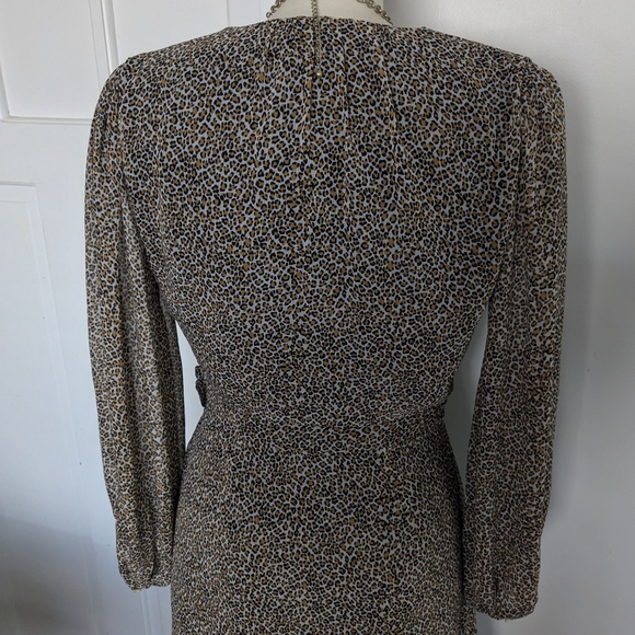 Banana Republic Wrap Dress Size 4 - Picture 5 of 14